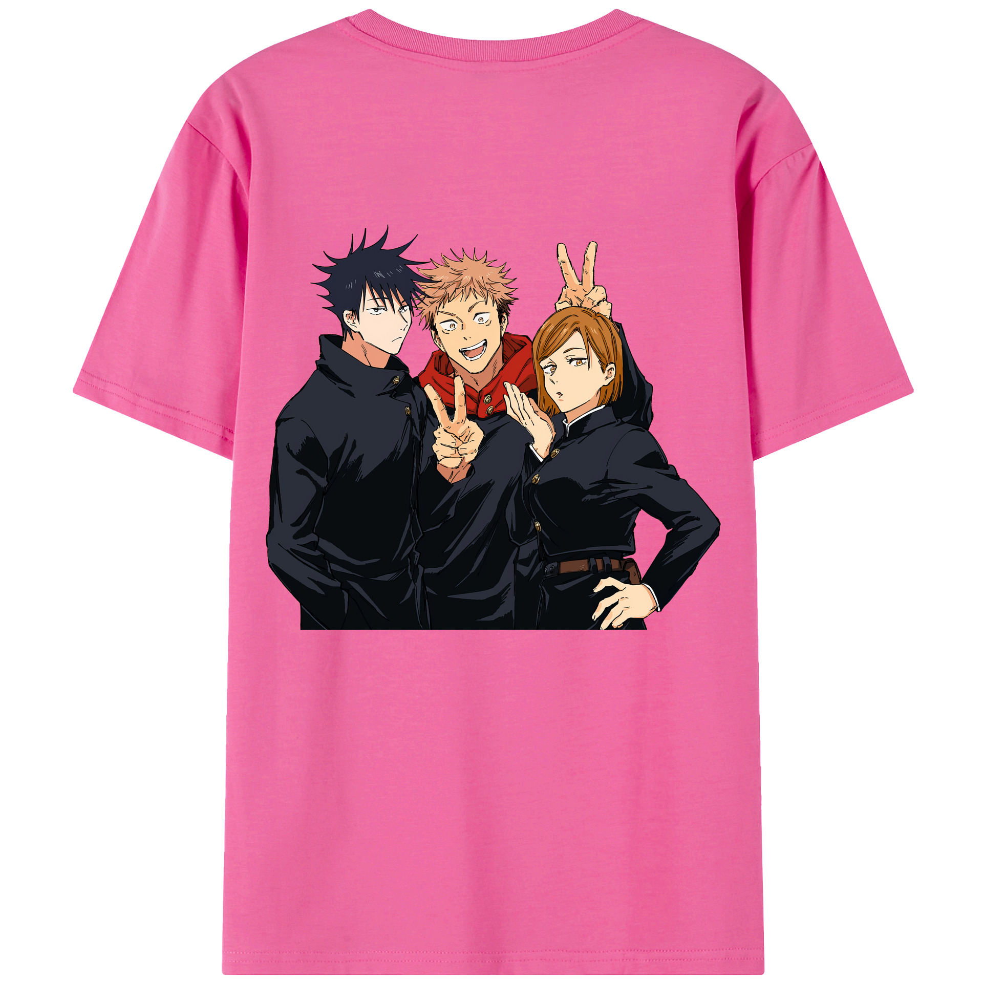（画像用） 呪術廻戦 Jujutsu Kaisen レディース半袖Tシャツ(バックプリント)